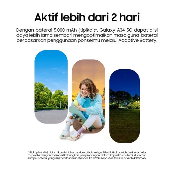 SAMSUNG Galaxy A34 5G NFC 8/256GB 8/128GB Garansi Resmi Samsung - Image 5