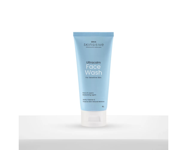 ERHA Skinsitive Ultracalm Face Wash 80g - Sabun Wajah Sensitif & Aman untuk Semua Jenis Kulit - Image 2