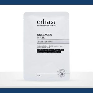 ERHA Collagen Mask 4 pcs - Masker Kolagen Anti Aging & Pencerah