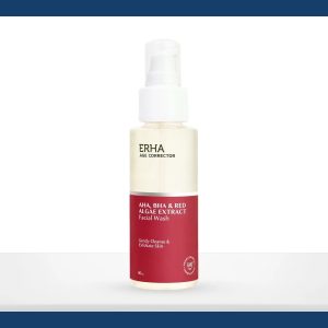 ERHA Age Corrector Facial Wash 90ml AHA, BHA & Red Algae Extract - Sabun Cuci Muka Anti Aging