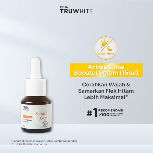 Erha Truwhite 3% TXA & Hexyl Resorcinol Active Glow Booster 15ml - Booster Pencerah - Image 3