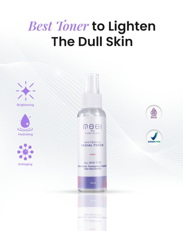 Mooi Whitening Facial Toner 100ml (Original 100%) - Image 6