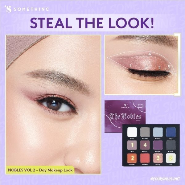 SOMETHINC THE NOBLES Eyeshadow Palette - Eyeshadow Daily Look - Image 6