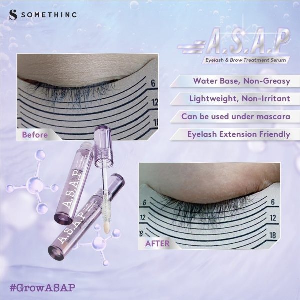 SOMETHINC ASAP Eyelash & Brow Treatment Serum - (Serum Bulu Mata dan Alis) - Image 5