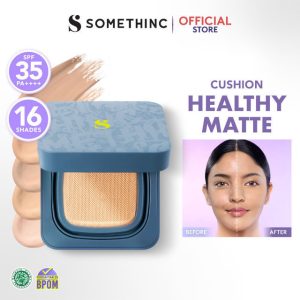 SOMETHINC HOOMAN Breathable UV Cushion Cover SPF 35 PA++++ - Cushion Matte Finish Tidak Menyumbat Pori-Pori