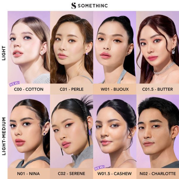 SOMETHINC HOOMAN Breathable UV Cushion Cover SPF 35 PA++++ - Cushion Matte Finish Tidak Menyumbat Pori-Pori - Image 5