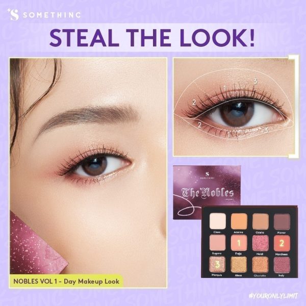 SOMETHINC THE NOBLES Eyeshadow Palette - Eyeshadow Daily Look - Image 5