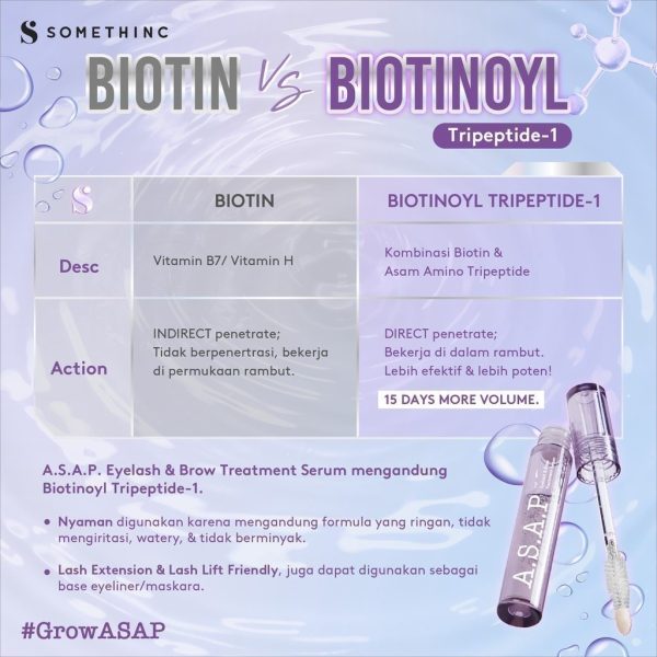 SOMETHINC ASAP Eyelash & Brow Treatment Serum - (Serum Bulu Mata dan Alis) - Image 7