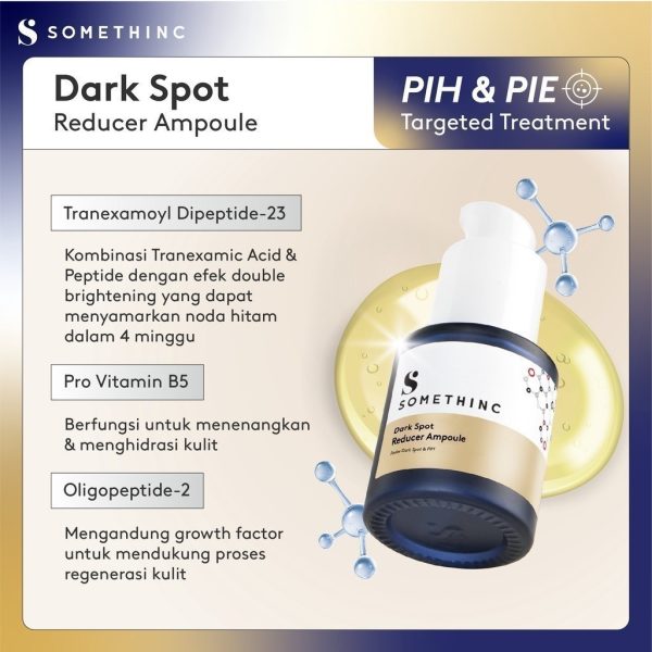 SOMETHINC Dark Spot Reducer Ampoule - 2x Power Samarkan Bekas Jerawat dan Flek Hitam - Image 5