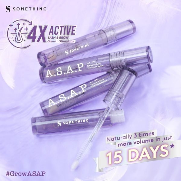 SOMETHINC ASAP Eyelash & Brow Treatment Serum - (Serum Bulu Mata dan Alis) - Image 4