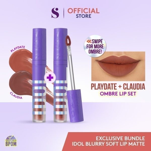 SOMETHINC Idol Blurry Soft Lip Matte - Lip Cream Matte - Lipstik - Image 10
