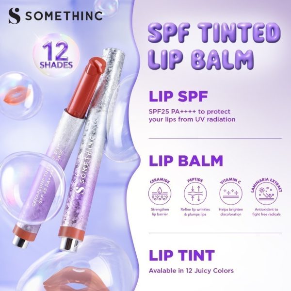 SOMETHINC Ceraplump Tinted Lip Balm SPF25 PA++++ - Image 3