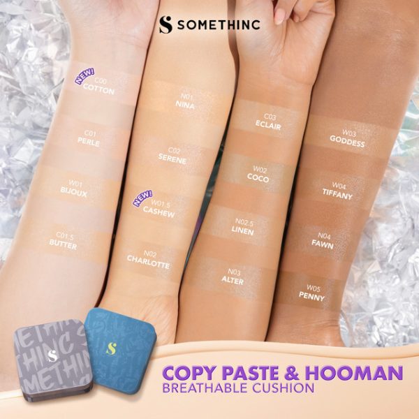 SOMETHINC HOOMAN Breathable UV Cushion Cover SPF 35 PA++++ - Cushion Matte Finish Tidak Menyumbat Pori-Pori - Image 7