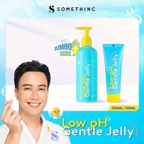 SOMETHINC Low pH Gentle Jelly Cleanser -  Sabun Cuci Muka Semua Jenis Kulit - Image 3