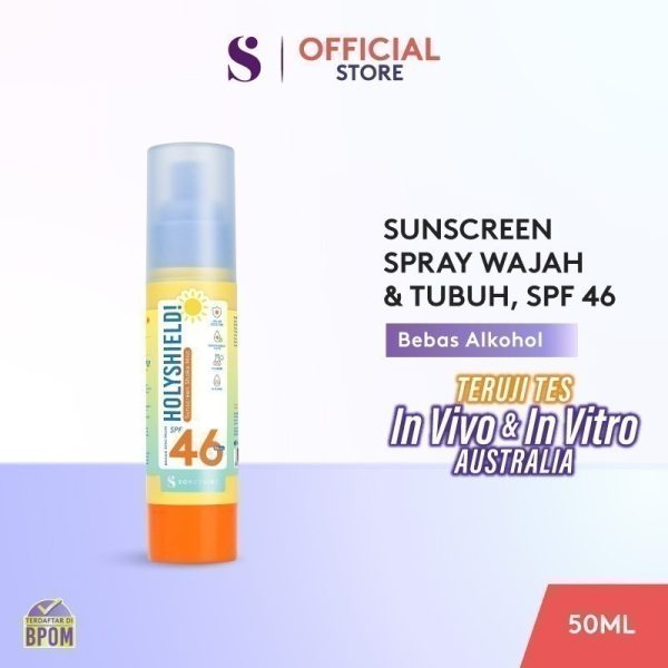[In Vivo & In Vitro Certified] SOMETHINC Holyshield! Sunscreen Shake Mist SPF46 PA+++ -  Sunscreen Spray - New Formula - Image 4