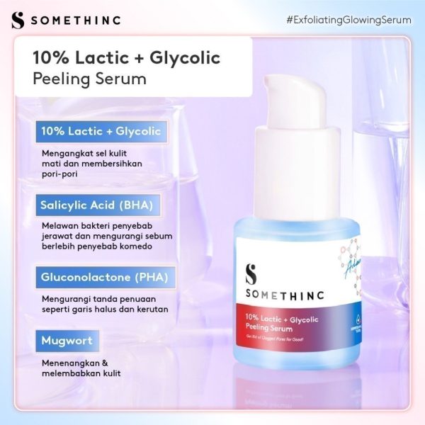 SOMETHINC 10% Lactic + Glycolic Peeling Serum - Image 3