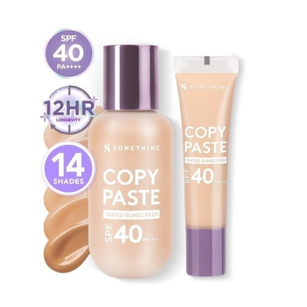 SOMETHINC Copy Paste Tinted Sunscreen SPF 40 PA++++ - Skin Tint - Image 2