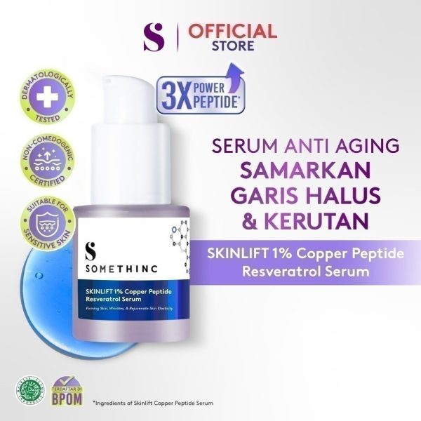 [NEW LAUNCH] SOMETHINC SKINLIFT 1% Copper Peptide Resveratrol Serum - Image 9