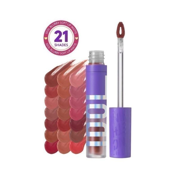 SOMETHINC Idol Blurry Soft Lip Matte - Lip Cream Matte - Lipstik - Image 2