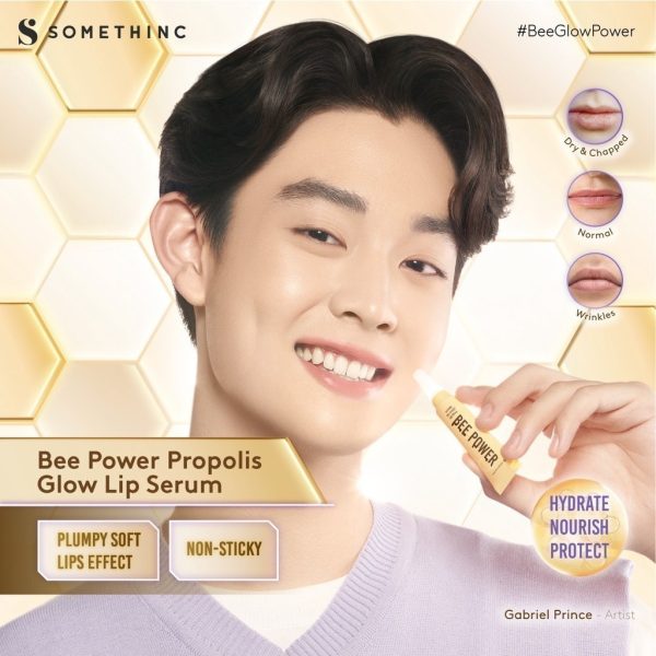SOMETHINC Bee Power Propolis Glow Lip Serum - Image 3
