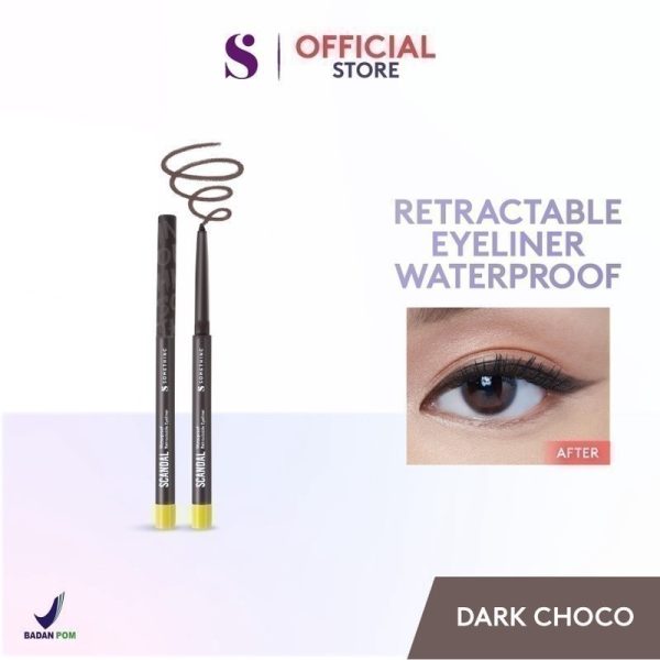 SOMETHINC SCANDAL Waterproof Retractable Eyeliner -  Eyeliner Pensil - Image 8