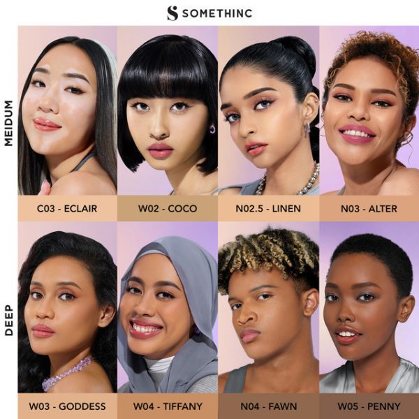SOMETHINC HOOMAN Breathable UV Cushion Cover SPF 35 PA++++ - Cushion Matte Finish Tidak Menyumbat Pori-Pori - Image 6
