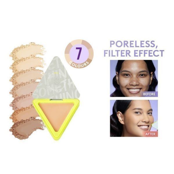 SOMETHINC DNA Airbrush Breathable Powder Foundation - Bedak Padat - Image 2