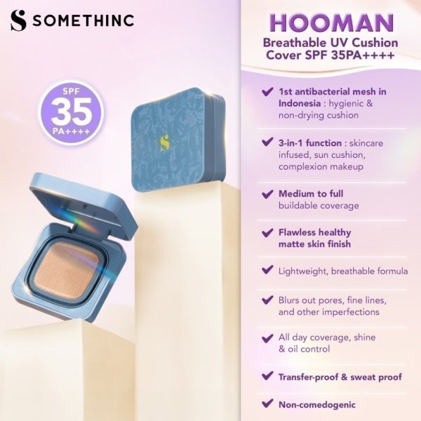 SOMETHINC (REFILL) Hooman Breathable UV Cushion Cover SPF35 PA++++ - Image 4