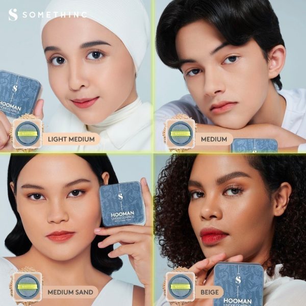 SOMETHINC Hooman Under Control HD Blur Loose Powder - Bedak Tabur - Image 7