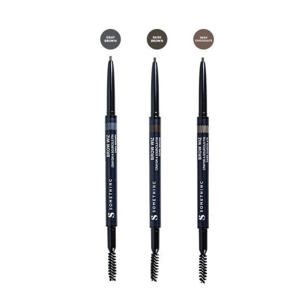 SOMETHINC BROW WIZ Retractable Eyebrow - Pensil Alis Mekanik 0.55 m Ujung Bulat - Image 2