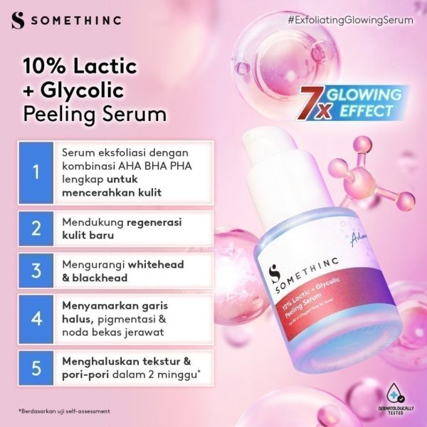SOMETHINC 10% Lactic + Glycolic Peeling Serum - Image 5