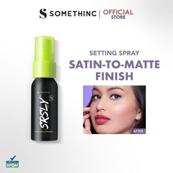 SOMETHINC SRSLY Stay Matte Make Up Setting Spray - Make Up Tahan Lama - Image 9