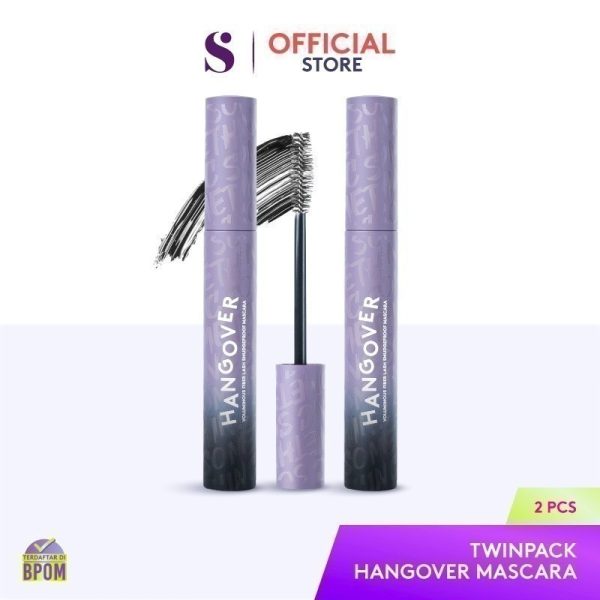 SOMETHINC HANGOVER Voluminous Fiber Lash Smudgeproof Mascara - Waterproof Mascara Tahan Lama - Image 9