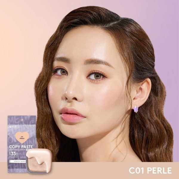 SOMETHINC (REFILL) Copy Paste Breathable Mesh Cushion SPF 33 PA++ - Image 9
