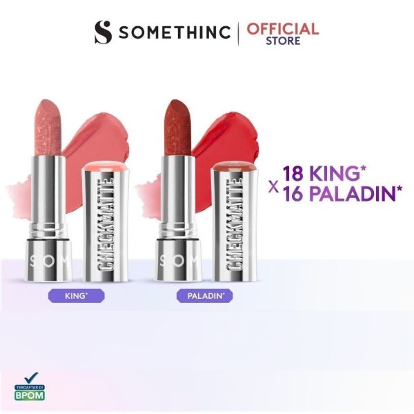 [RAMADAN GIFT] SOMETHINC Checkmatte Transferproof Lipstick - Lipstick Batang Transferproof - Image 10
