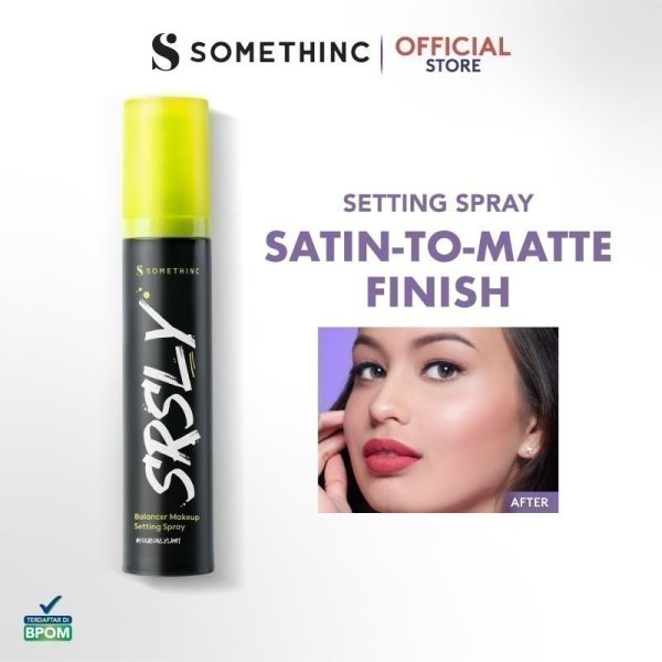 SOMETHINC SRSLY Stay Matte Make Up Setting Spray - Make Up Tahan Lama - Image 8