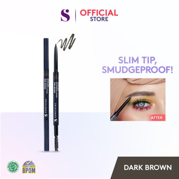 SOMETHINC BROW WIZ Retractable Eyebrow - Pensil Alis Mekanik 0.55 m Ujung Bulat - Image 7