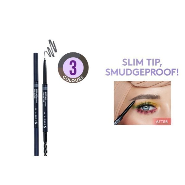 SOMETHINC BROW WIZ Retractable Eyebrow - Pensil Alis Mekanik 0.55 m Ujung Bulat - Image 6