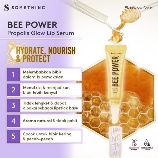 SOMETHINC Bee Power Propolis Glow Lip Serum - Image 6