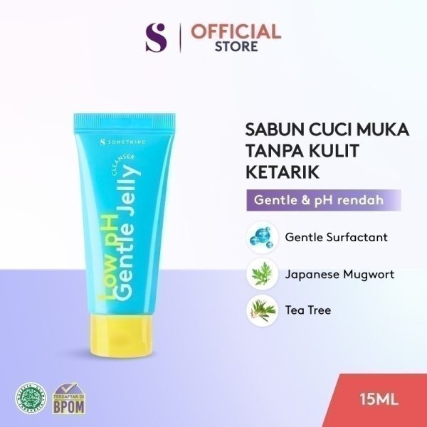 SOMETHINC Low pH Gentle Jelly Cleanser -  Sabun Cuci Muka Semua Jenis Kulit - Image 10