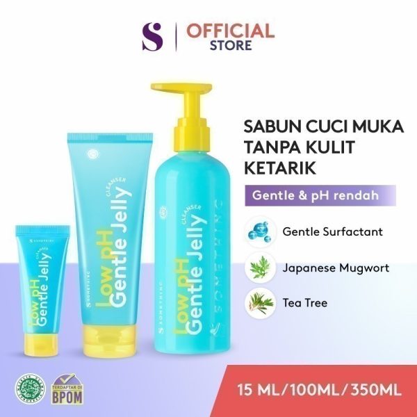 SOMETHINC Low pH Gentle Jelly Cleanser -  Sabun Cuci Muka Semua Jenis Kulit - Image 7