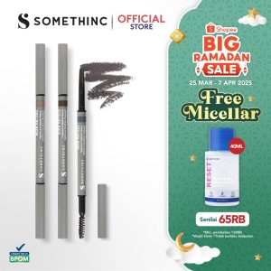 SOMETHINC BROW MATTERS Retractable Triangle Eyebrow - Pensil Alis Mekanik Tip Segitiga
