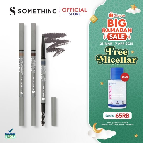 SOMETHINC BROW MATTERS Retractable Triangle Eyebrow - Pensil Alis Mekanik Tip Segitiga