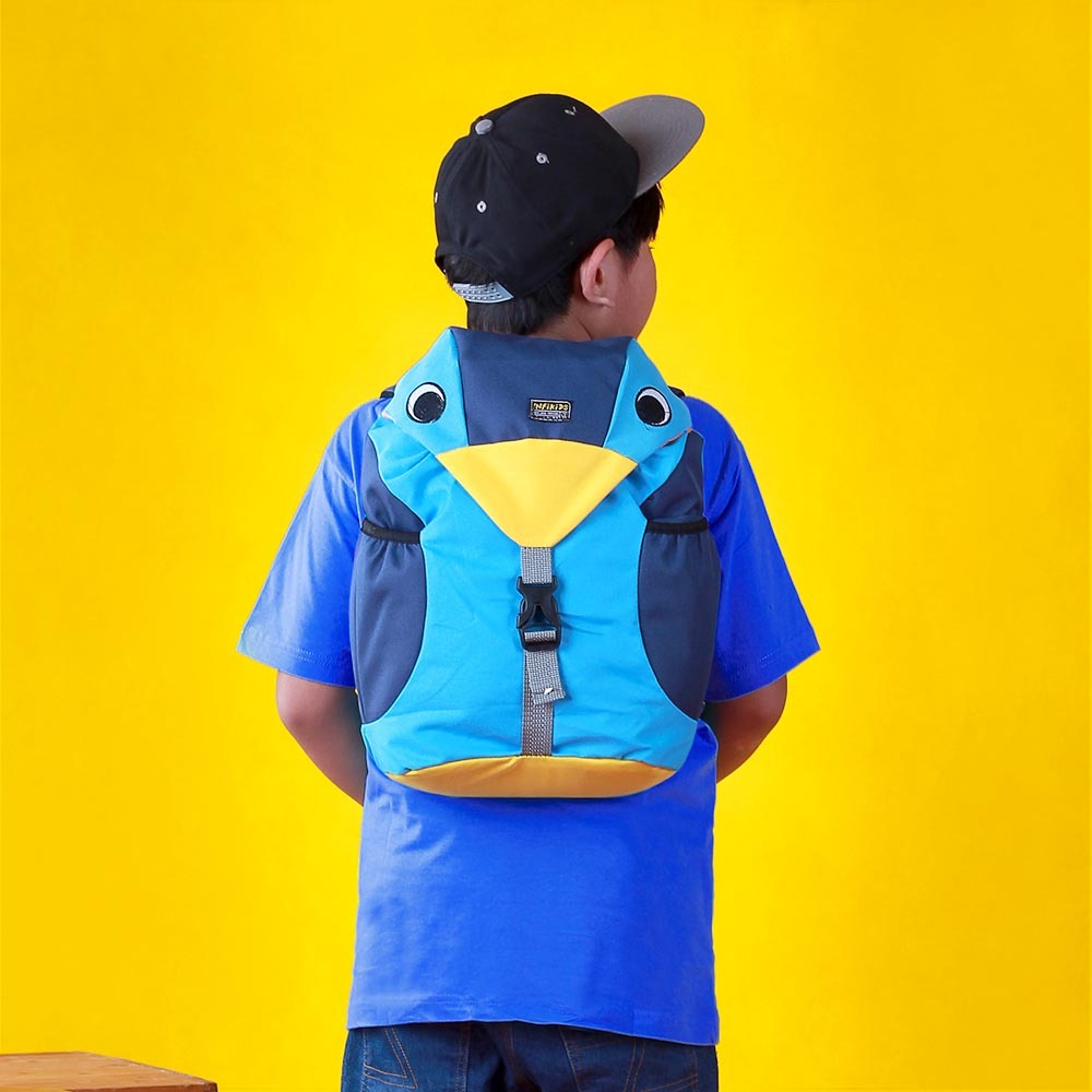 Tas Punggung / Backpack Anak Laki-Laki Blue Combination - Image 3