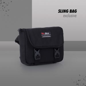 Tas Slingbag Pria Outvin Hitam