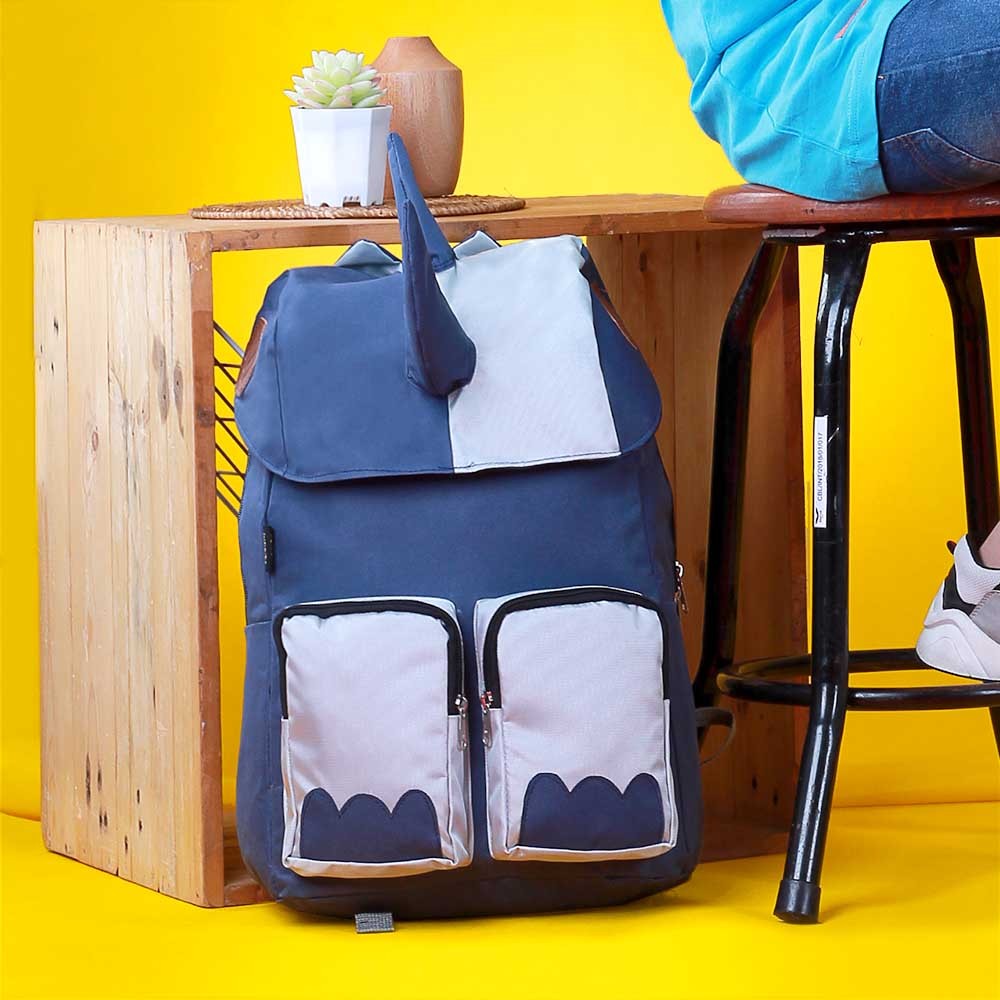 Tas Punggung / Backpack Anak Laki-Laki Navy Comb - Image 4