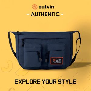 Tas Sling Bag Pria Outvin Biru
