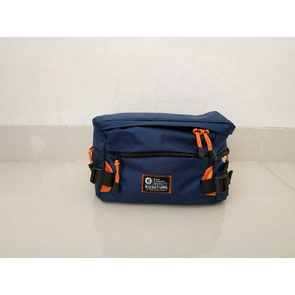 Tas Waist Bag Pria Kuzatura NC Navy - Image 6
