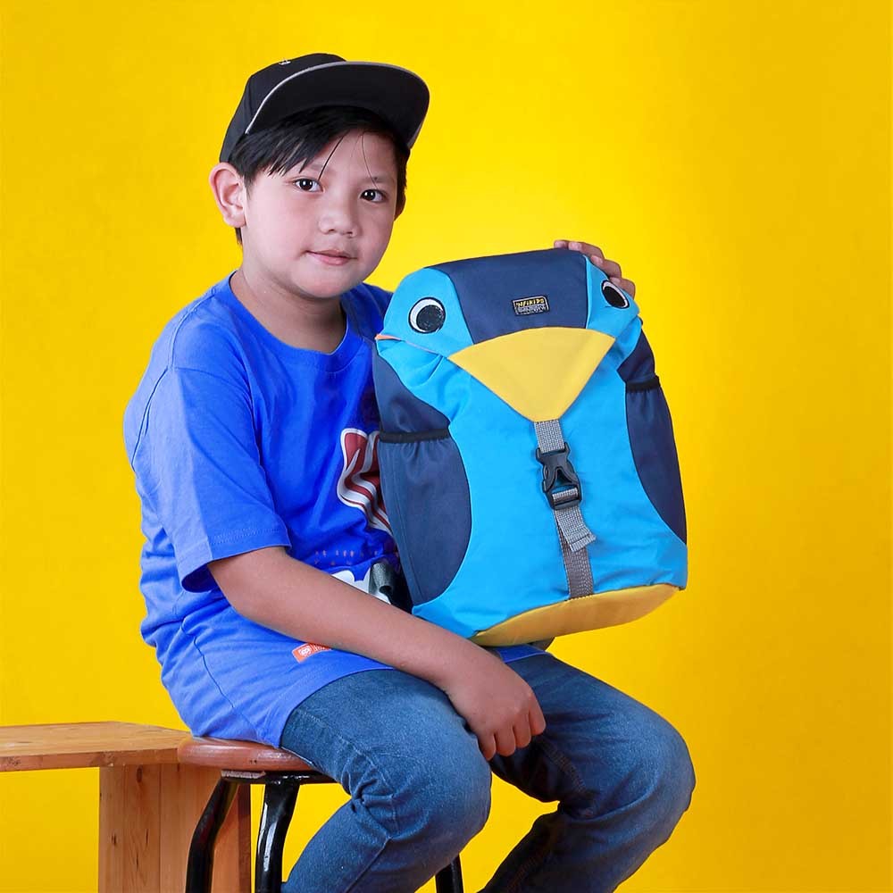 Tas Punggung / Backpack Anak Laki-Laki Blue Combination - Image 5
