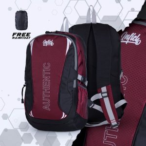 Tas Ransel Pria Inficlo Maroon
